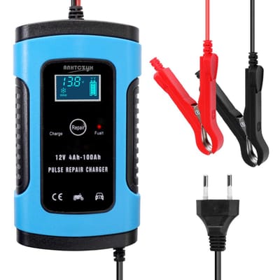 12V 6A volautomatisch auto-acculaadapparaat Intelligent Power Charge Pulse-reparatieladers 1