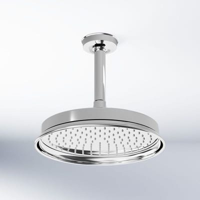 Steinberg series 350 overhead shower set Ø 22.5 cm incl. shower arm ceiling mounting 350 1580