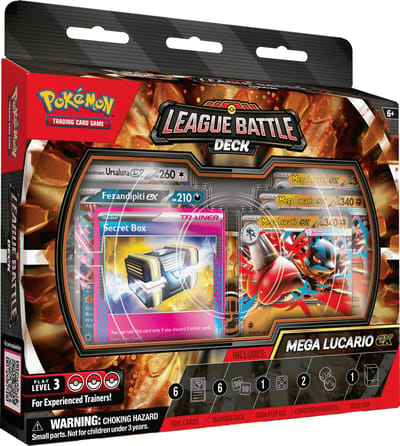 Pokemon Trading Card Game Mega Lucario Ex League Battle Deck Engels Veelkleurig Kinderen