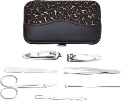 Luxe pedicureset  - 7-delig - Set voor pedicure - Incl. luxe etui - Reisset nagel verzorgingsset voor pedicure Set