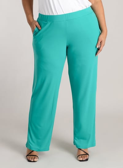 COLLETTA Nikki Bottoms - Turquoise - maat 4(54/56)