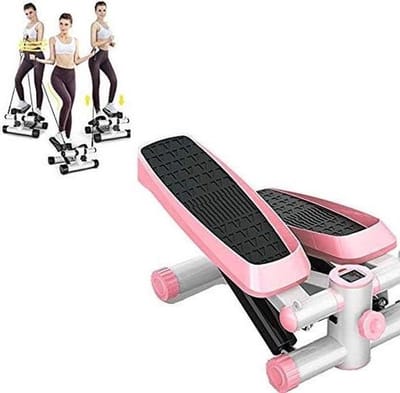 Mini Stepper - Fitness Fiets - Thuis Trainen - Hydraulisch Systeem - 150 kg - Zwart