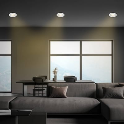 Briloner 7990014 Inbouwlamp LED Energielabel: F (A - G) Warmwit Chroom (mat)