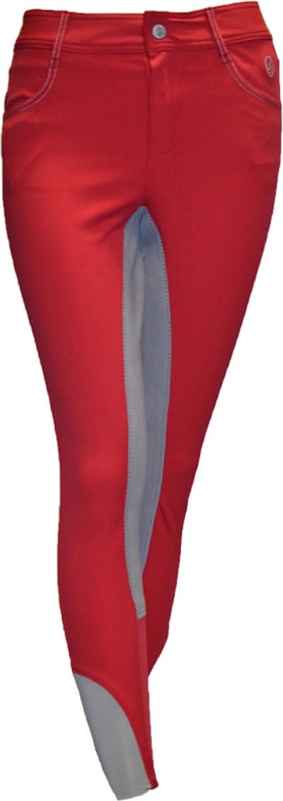 Imperial Riding Lilylove Fullseat - Rijbroek - Rood - 164