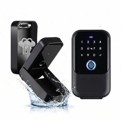 NordHaus Slimme Sleutelkluis met Vingerafdruk - Digitale Sleutelbox met TTLock App - IP66 Waterdicht - Keysafe voor Buiten