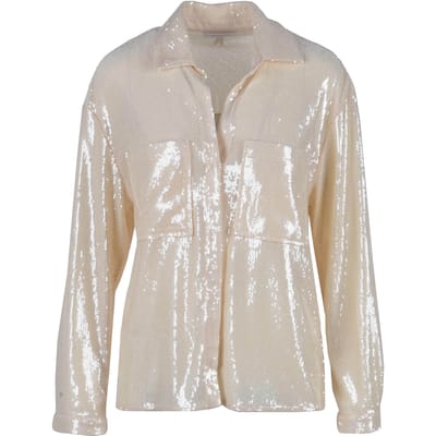 Pailletten Shirt Relaxed Fit