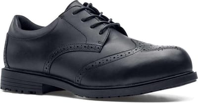 Shoes For Crews Executive Wing Tip Steel Toe II | Maat 45 | Formele veiligheidsschoenen klasse S2