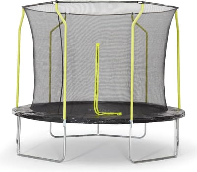 Unisex Jeugdtrampoline 10ft met Veiligheidsbehuizing - Ideaal voor Kinderen