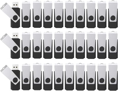 USB Flash Drives - Geheugensticks - Bestanden Opslaan - Plug and Play - 100 stuks - Diverse Kleuren