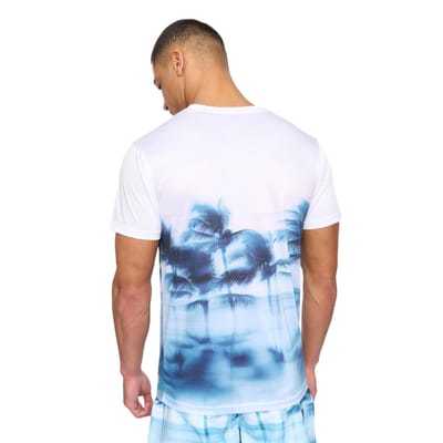 Henleys Heren Hennicane T-Shirt (Optisch Wit)