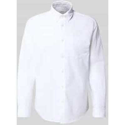 Overhemd Lange Mouw Selected Noos Regrick Oxford Shirt - White