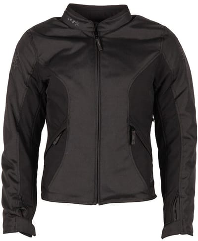 MOTOBLOUZ Motorjas STARDUST vrouw|4-seizoenen|Zwart 34 CE-gekeurd