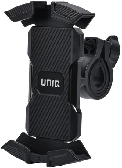 UNIQ Accessory Schokbestendige Fietshouder - 360 graden draaibaar - Zwart