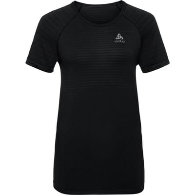 Odlo - Maat L -  Suw Top Crew Neck S/S Performance X-Light Heren Sportshirt - Black