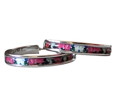 Oorbellen- Bloem- oorringen- Zilverkleur- stekers- Charme Bijoux