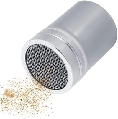 Dailygoody - Poedersuiker Shaker - Roestvrij staal - Compact formaat