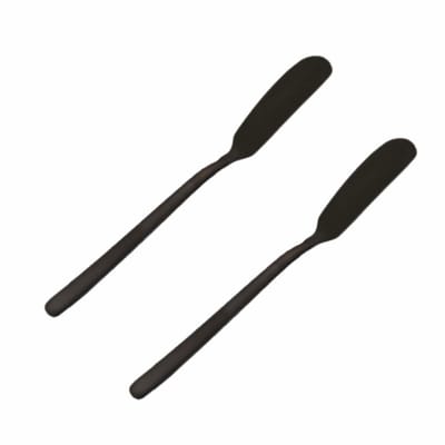 Dailygoods- Botermes Roestvrij Staal - Set van 4 - 16,5 cm - Vaatwasserbestendig - Tafelmes/Kaasmes - Lichtgewicht - Lang Handvat
