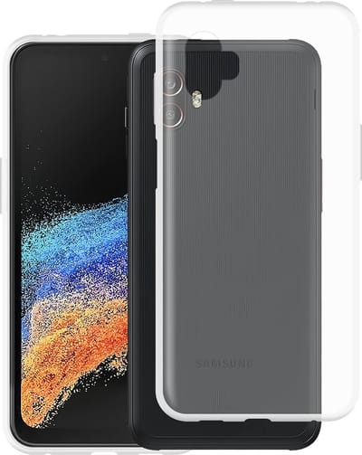 Cazy hoesje geschikt voor Samsung Galaxy Xcover 6 Pro Hoesje Siliconen - Flexibele Case - Transparant