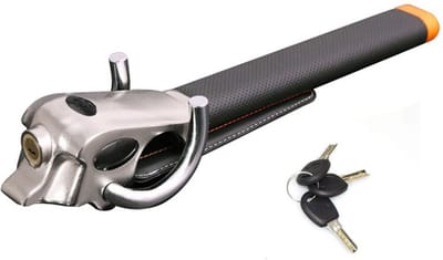 Hoobi® Stuurslot Voor Auto Pro - Stoplock - Anti Diefstal Bescherming- Opvouwbaar- Auto Stuurslot- Beveiliging Auto - Sloten Voor Auto-  Accessoires