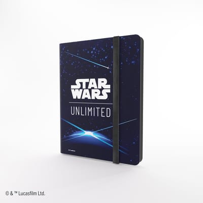 Star Wars Unlimited Casual Album Card Back Blue - 18-Pocket - Verzamelmap voor Trading Cards - Gamegenic