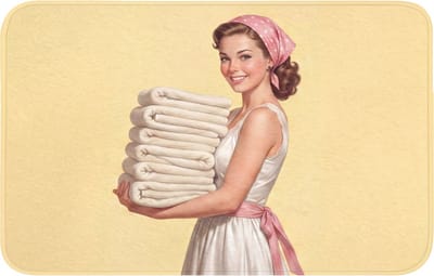 Badmat 80x50 cm - Antislip - Handdoeken - Vrouw - Jurk - Roze - Badmatten voor badkamer - Badkamermat - Douchemat - Badkamer mat