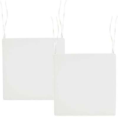 SASSARI PREMIUM - Set van 2 zitkussens - Gebroken wit - Polyester