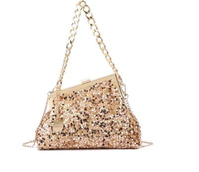 Giuliano kunstlederen handtas Amarie - Goud - Dames - Pailletten