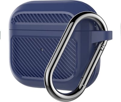 By Qubix - AirPods 3 hoesje - TPU - Shock series - Blauw