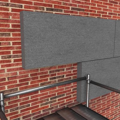 Isolatieplaten - Gevelisolatie piepschuim - Energie besparen - Weerbestendig materiaal - 10 m² 20mm - Wit