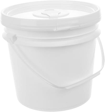 Wipes Dispenser Bucket - Vochtige Doekjes Houder - Hygiënisch Thuis - Afgesloten voor Vocht - 5 Liter Capaciteit - Wit