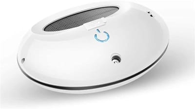 Auto Luchtreiniger - Luchtbevochtiger Auto - Frisse Lucht Creëren - Zonne-USB Dubbel Oplaadbaar - 15 cm - Wit