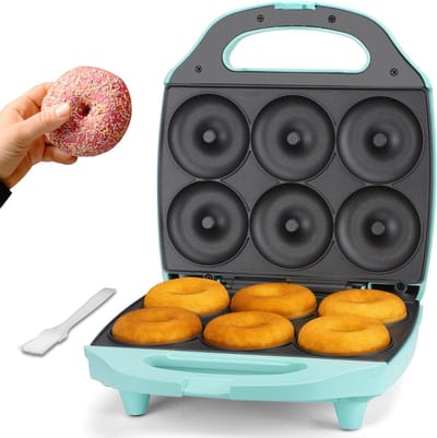 AMA® Donutmaker - Donut Machine - Donut Maker - 31x28x7cm -Turkoise