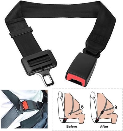 2 stuks Gordelverlenger - Autogordel Verlenger - Verlengstuk - Veiligheidsgordel - Universeel – Car seat belt extender