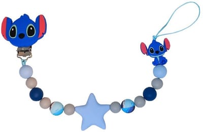 Blauw tutkoord met Stitch – extra sterk dubbel touw | Luxecadeaumanden