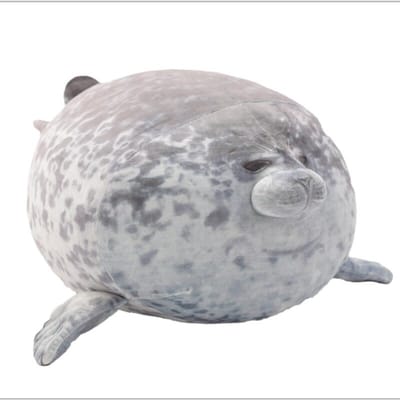 Schattig Zeeleeuw Pluche Speelgoed 3D Zacht Gevuld Kussen Nieuwigheid Cadeau voor Huisdecoratie Verhuisfeest 60cm