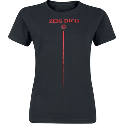 Rammstein T-shirt - Zeig Dich - S tot L - voor Vrouwen - zwart