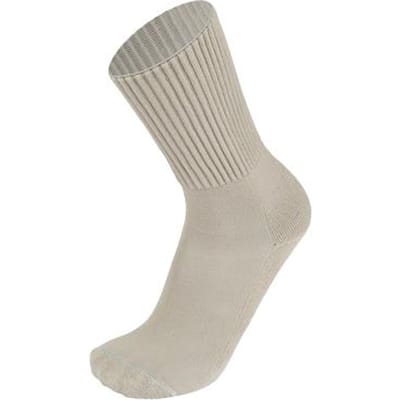 Chaussettes épaisses sans compression GRUBE Diabetic Quattroxy™ PODINO® (anciennement Reflexa) Beige L (43-46) gray