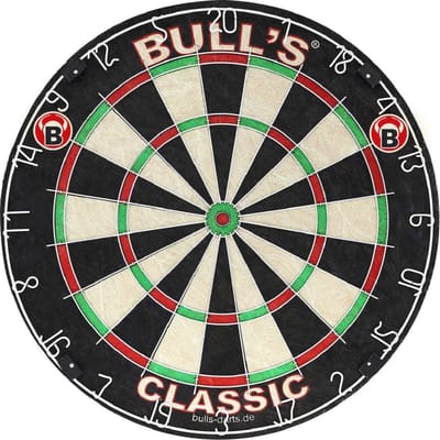 Classic Bristle Dartbord voor Thuisgebruik - Officiële Toernooiafmetingen