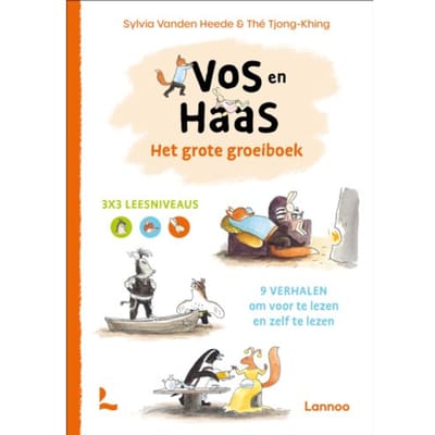 Het Grote Groeiboek Van Vos En Haas - Vos En Haas - Sylvia Vanden Heede