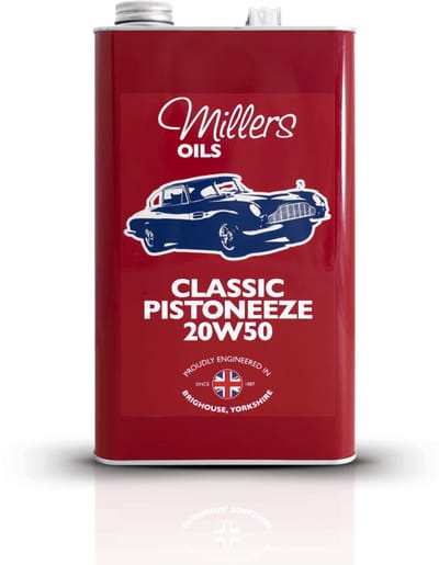 Millers Oils Classic Pistoneeze 20W50 5l - oldtimer - youngtimers - ZDDP