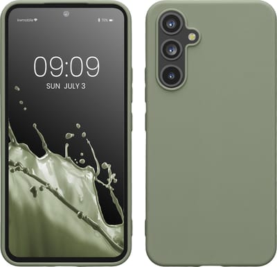 kwmobile telefoonhoesje geschikt voor Samsung Galaxy A54 5G - Hoesje voor smartphone - Back cover in grijsgroen