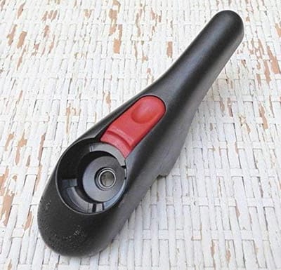 Snelkookpan Handvat - Dekselgreep Knop - Keuken Reparatie - Origineel Onderdeel - 220 Gram - Zwart