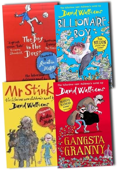 4 Kinderboeken Set - Grappige Verhalen voor Kinderen van Best-selling Auteur
