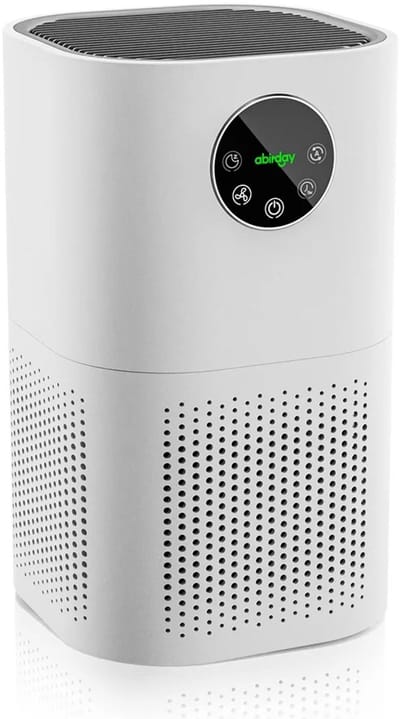 CYRO - HEPA Filter - Luchtreiniger - met Hepa filter - Luchtbevochtiger - Huisallergieën - Huisdierenhaar - Rooklucht - Wit