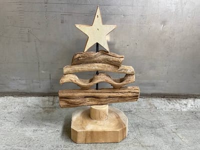 Kerstboom van Lianen en boomwortels - Christmas tree root - Kerstdecoratie - kerstversiering - X-mas - maat S