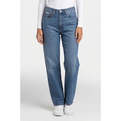 Calvin Klein Eu Barrel Jeans Indigo Park Taglia: W29 | Pantaloni Outlet | Donna | Blu