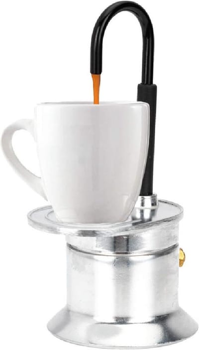 Aluminium Perculator Moka Pot Koffiezetapparaat voor Onderweg en Thuis