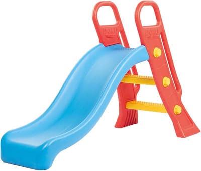 Kleurrijke Junior Glijbaan 135 cm voor Kinderen vanaf 2 Jaar - Tuinspeelgoed voor Buitenplezier