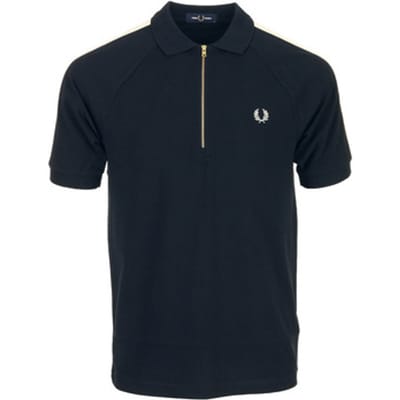 Polo Shirt Korte Mouw Fred Perry Cable Taped Polo Shirt