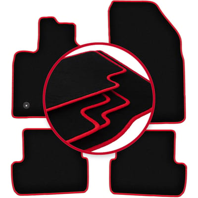 CARLUX-RED automatten voor: Dacia Sandero III Stepway hatchback (2021-)